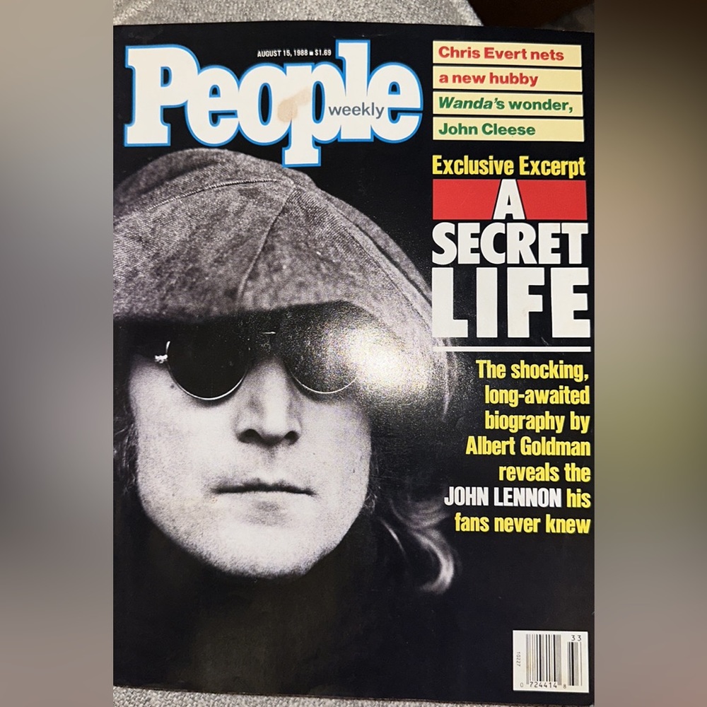 1988 John Lennon People magazine